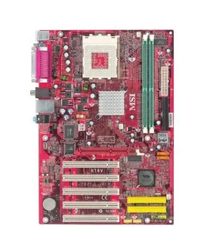 KT6V-LSR - MSI Desktop Board Athlon, Athlon XP, Duron, Sempron VIA KT600 North Bridge, VIA VT8237 South Bridge Socket A 2GB DDR SDRAM 200 MHz, 266 MHz, 333 MHz, 400 MHz ATX