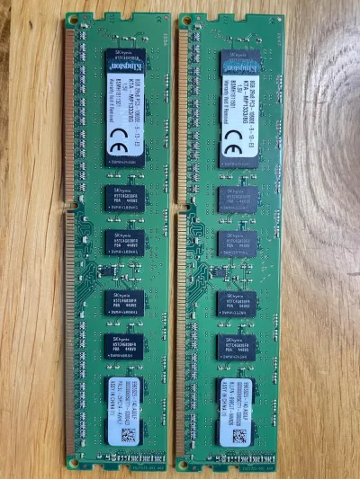Kingston Technology KTA-G4133/256-G 256MB 133MHz PC133 non-ECC Unbuffered CL3 168-Pin DIMM 3.3V Memory Module