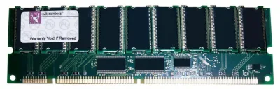 Kingston KTD-DM133/128 128MB SDRAM 133MHz PC133 non-ECC Unbuffered CL3 168-Pin DIMM Memory Module