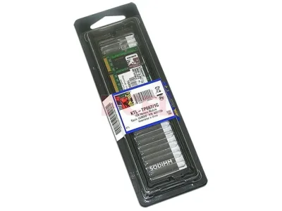 Kingston KTD-INSP600B/2G 2GB DDR2-667MHz PC2-5300 non-ECC Unbuffered CL5 200-Pin SODIMM 1.8V Dual Rank Memory Module