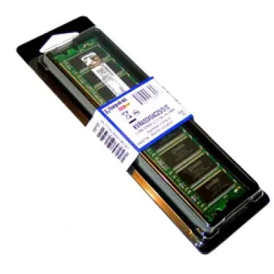 Kingston KTD-INSP9100/1G 1GB DDR-400MHz PC3200 non-ECC Unbuffered CL3 200-Pin SoDimm Memory Module