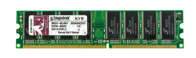 Kingston Technology KTD-OPGX1N/256-G 256MB 100MHz PC100 non-ECC Unbuffered CL2 168-Pin DIMM 3.3V Memory Module