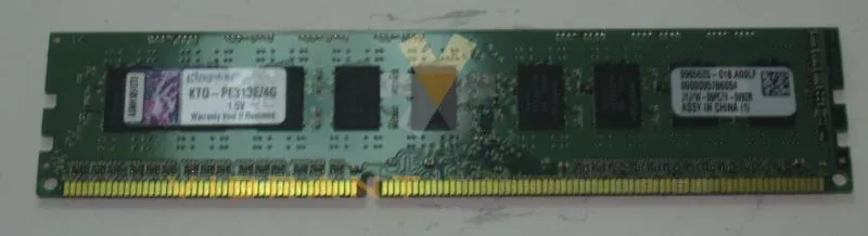 Kingston Technology KTD-PE313SK3/12G 12GB Kit (3 X 4GB) DDR3-1333MHz PC3-10600 ECC Registered CL9 240-Pin DIMM 1.35V Low Voltage Single Rank Memory