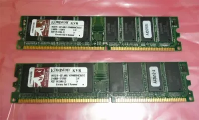 Kingston KTD-WS360A/512 512MB Kit (2 X 256MB) DDR-400MHz PC3200 ECC Unbuffered CL3 184-Pin DIMM Memory