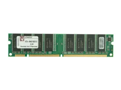 Kingston Technology KTD-WS610R/512 512MB 100MHz PC100 ECC Registered CL2 168-Pin DIMM 3.3V Memory Module