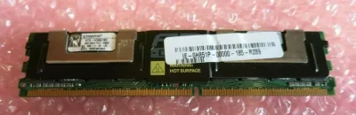 Kingston Technology KTD-WS670/2G 2GB DDR2-400MHz PC2-3200 ECC Registered CL3 240-Pin DIMM 1.8V Single Rank Memory Module