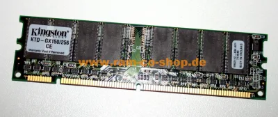 Kingston KTD-XPSRN/256 256MB 100MHz PC100 non-ECC Unbuffered CL3 168-Pin DIMM Memory Module