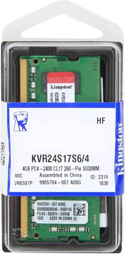 Kingston Technology KTD4400/256-G 256MB DDR-266MHz PC2100 non-ECC Unbuffered CL2.5 184-Pin DIMM 2.5V Memory Module