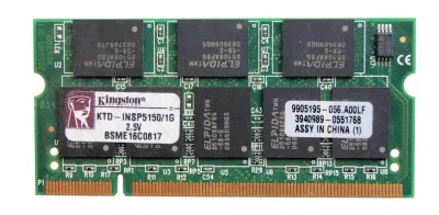 Kingston Technology KTD4550/512 512MB DDR-333MHz PC2700 non-ECC Unbuffered CL2 184-Pin DIMM 2.5V Memory Module