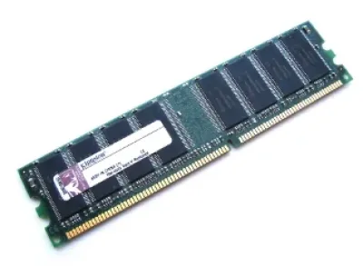 Kingston KTH-D530/1G 1GB DDR-400MHz PC3200 non-ECC Unbuffered CL3 184-Pin DIMM Dual Rank Memory Module