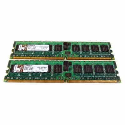 Kingston KTH-DL145/2G 2GB Kit (2 X 1GB) DDR-333MHz PC2700 ECC Registered CL2.5 184-Pin DIMM Memory