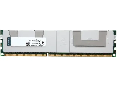 Kingston Technology KTH-PL310QK3/48G 48GB Kit (3 X 16GB) DDR3-1066MHz PC3-8500 ECC Registered CL7 240-Pin DIMM 1.35V Low Voltage Quad Rank Memory