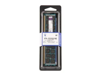 Kingston KTH-PL313LV/16 16GB DDR3-1333MHz PC3-10600 ECC Registered CL9 240-Pin DIMM Dual Rank Memory Module