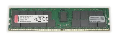 Kingston KTH-PL424E/16G 16GB DDR4-2400MHz PC4-19200 ECC Unbuffered CL17 288-Pin DIMM 1.2V Dual Rank Memory Module