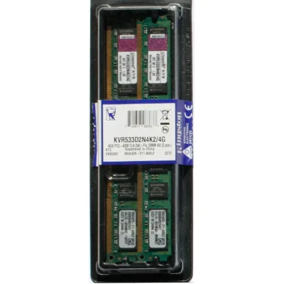 Kingston KTH-RX3600K4/8G 8GB (4 x 2GB) DDR2-533MHz PC2-4200 ECC Registered CL4 240-Pin DIMM Memory