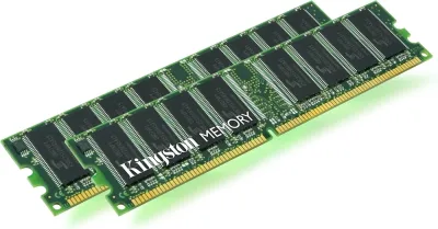 Kingston KTH-XW4200/1G 1GB DDR2-400MHz PC2-3200 non-ECC Unbuffered CL3 240-Pin DIMM Memory Module