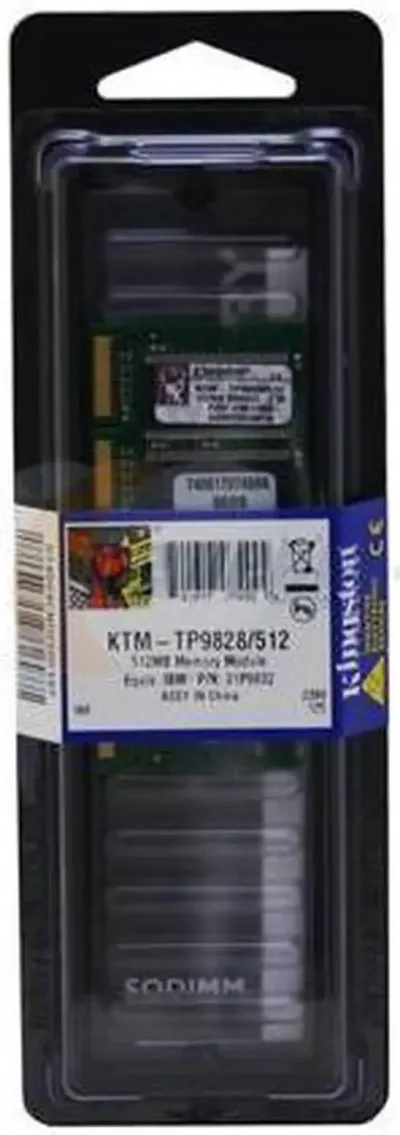 Kingston Technology KTH-ZD7000/512 512MB DDR-333MHz PC2700 non-ECC Unbuffered CL2 200-Pin SoDimm 2.5V Memory Module