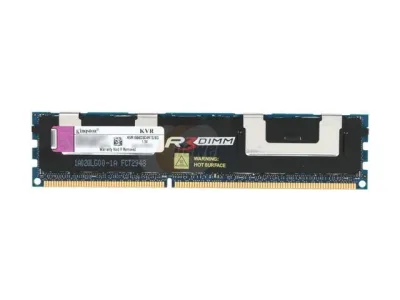 Kingston KTL-TCS10S/2G 2GB DDR3-1066MHz PC3-8500 ECC Unbuffered CL7 240-Pin DIMM Single Rank Memory Module
