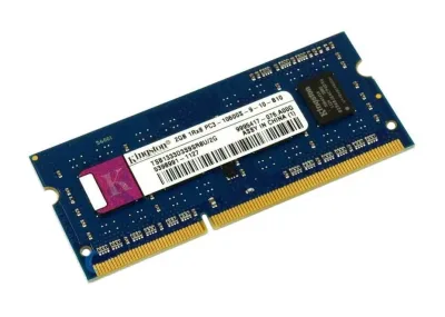 Kingston KTL-TP3B/2G 2GB DDR3-1333MHz PC3-10600 non-ECC Unbuffered CL9 204-Pin SoDimm Memory Module