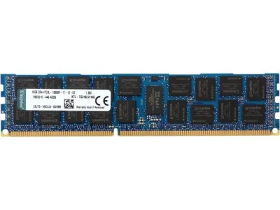 Kingston KTM-SX316ES/2G 2GB DDR3-1600MHz PC3-12800 ECC Unbuffered CL11 240-Pin DIMM Single Rank Memory Module