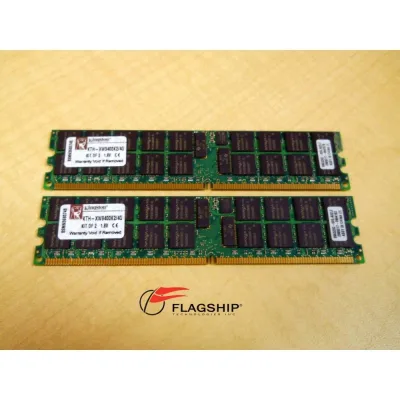 Kingston KTM2822K2/4G 4GB Kit (2 X 2GB) DDR2-667MHz PC2-5300 non-ECC Unbuffered CL5 240-Pin DIMM Dual Rank Memory