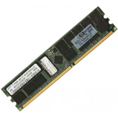 Kingston KTM2865SR/4G 4GB Kit (2 X 2GB) DDR2-400MHz PC2-3200 ECC Registered CL3 240-Pin DIMM Single Rank Memory