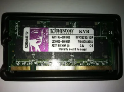 Kingston KTM3211/1GVLP 1GB DDR2-533MHz PC2-4200 non-ECC Unbuffered CL4 240-Pin DIMM Memory Module