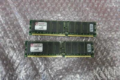 Kingston KTM3281/1G 1GB Kit (2 X 512MB) DDR-200MH PC1600z ECC Registered CL2 184-Pin DIMM Memory