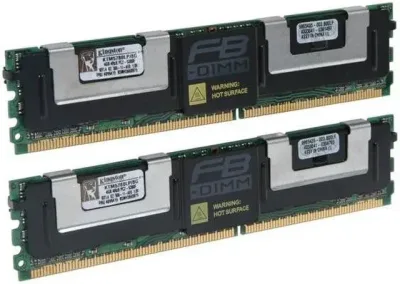 Kingston Technology KTM5780/16G 16GB Kit (2 X 8GB) DDR2-667MHz PC2-5300 Fully Buffered CL5 240-Pin DIMM 1.8V Memory