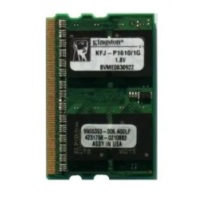 Kingston KTP-BAU/512 512MB DDR-333MHz PC2700 non-ECC Unbuffered CL2.5 172-Pin Micro-DIMM Memory Module