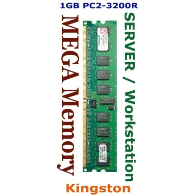 Kingston KTS8120/2G 2GB Kit (2 X 1GB) DDR-400MHz PC3200 ECC Registered CL3 184-Pin DIMM Memory