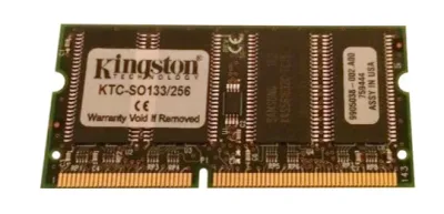 Kingston KTT-P2000/128I 128MB 133MHz PC133 non-ECC Unbuffered CL3 144-Pin SoDimm Memory Module