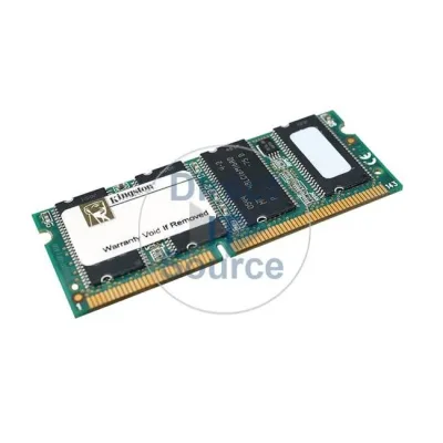 Kingston Technology KTT-SO133/256-G 256MB 133MHz PC133 non-ECC Unbuffered CL3 144-Pin SoDimm 3.3V Memory Module