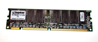 Kingston KTT-SYN/128I 128MB 66MHz PC66 non-ECC Unbuffered CL2 168-Pin DIMM Memory Module