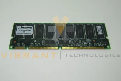 Kingston Technology KTT3614/512-G 512MB DDR-266MHz PC2100 non-ECC Unbuffered CL2.5 200-Pin SoDimm 2.5V Memory Module