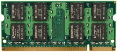 Kingston Technology KTT667D2/2G 2GB DDR2-667MHz PC2-5300 non-ECC Unbuffered CL5 200-Pin SoDimm 1.8V Memory Module