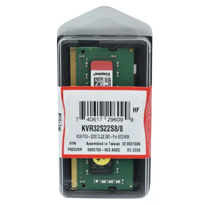 Kingston KTT8000/32I 32MB 66MHz PC66 non-ECC Unbuffered CL2 144-Pin SoDimm Memory Module