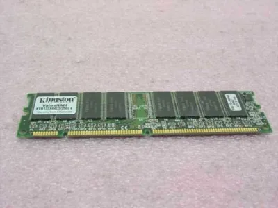 Kingston KVR-PC133/64 64MB 133MHz PC133 non-ECC Unbuffered CL2 168-Pin DIMM Memory Module