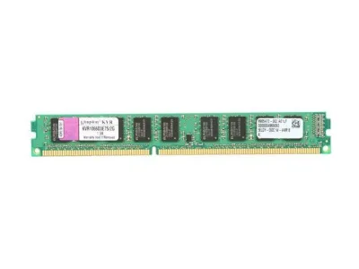 Kingston KVR1066D3E7S/2G 2GB DDR3-1066MHz PC3-8500 ECC Unbuffered CL7 240-Pin DIMM Dual Rank Memory Module