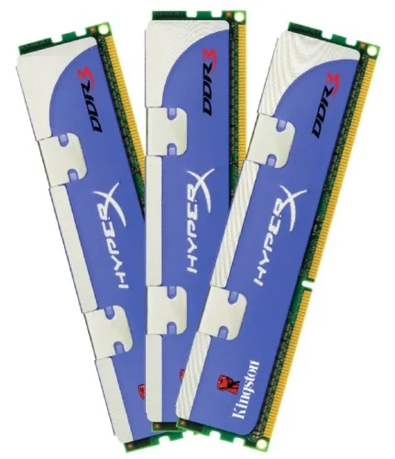 Kingston KVR1333D3D8R9SK3/12G 12GB Kit (3X4GB) DDR3-1333MHz PC3-10600 ECC Registered CL9 240-Pin DIMM 1.35V Memory