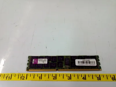 Kingston Technology KVR1333D3LD4R9S/8G 8GB DDR3-1333MHz PC3-10600 ECC Registered CL9 240-Pin DIMM 1.35V Low Voltage Dual Rank Memory Module