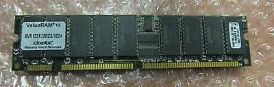 Kingston Technology KVR133X72RC3/1024 1GB 133MHz PC133 ECC Registered CL3 168-Pin DIMM 3.3V Memory Module