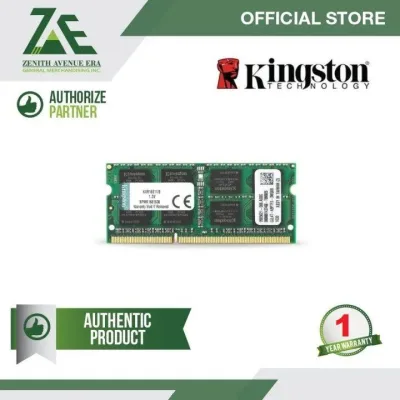 Kingston Technology KVR16LE11S8/4HB 4GB DDR3-1600MHz PC3-12800 ECC Unbuffered CL11 240-Pin DIMM 1.35V Low Voltage Single Rank Memory Module