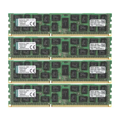 Kingston Technology KVR16R11D4K4/64I 64GB Kit (4 X 16GB) DDR3-1600MHz PC3-12800 ECC Registered CL11 240-Pin DIMM 1.35V Low Voltage Dual Rank Memory