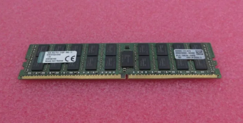 Kingston Technology KVR21R15D4/16HA 16GB DDR4-2133MHz PC4-17000 ECC Registered CL15 288-Pin DIMM 1.2V Dual Rank Memory Module