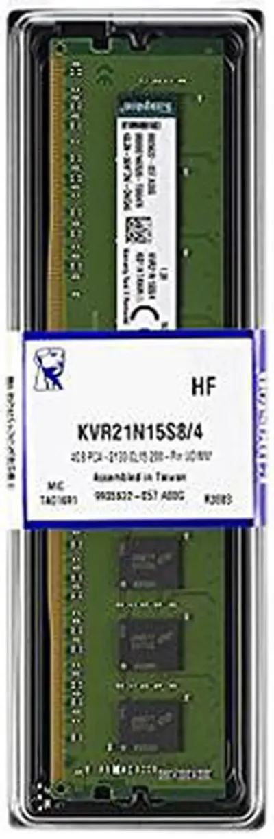 Kingston Technology KVR21R15D4K4/64I 64GB Kit (4 X 16GB) DDR4-2133MHz PC4-17000 ECC Registered CL15 288-Pin DIMM 1.2V Dual Rank Memory