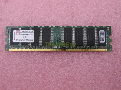 Kingston KVR400X64SC3A/512BK 512MB DDR-400MHz PC3200 non-ECC Unbuffered CL3 (3-3-3) 200-Pin SoDimm Memory Module