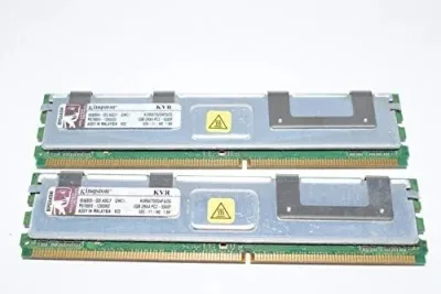 Kingston KVR667D2S4F5/2GI 2GB DDR2-667MHz PC2-5300 ECC Fully Buffered CL5 240-Pin DIMM Single Rank Memory Module