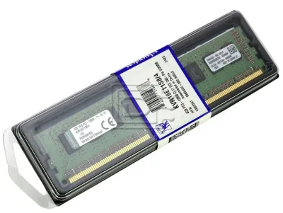 Kingston KVR6E11S8/4 4GB DDR3-1600MHz PC3-12800 ECC Unbuffered CL11 240-Pin DIMM Single Rank Memory Module