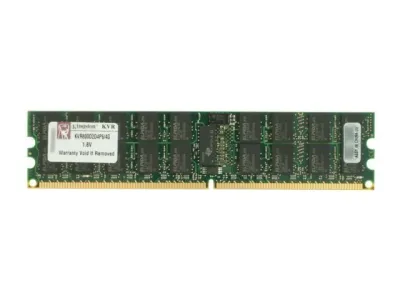 Kingston KVR800D2D4P6/8G 8GB DDR2-800MHz PC2-6400 ECC Registered CL6 240-Pin DIMM Dual Rank x4 Memory Module